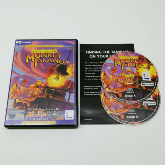 The Curse Of Monkey Island PC CD-ROM Game IBM PC 7