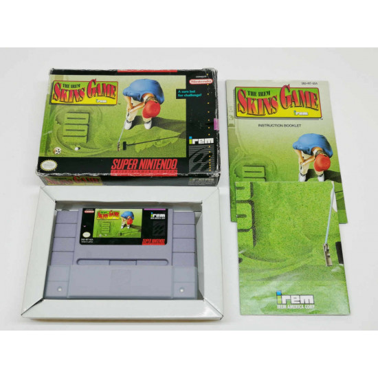 The Irem Skins Game Super Nintendo / Snes Game – NTSC-U American Version Nintendo