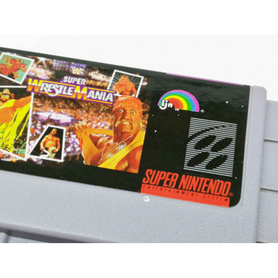 WWF Super Wrestlemania Super Nintendo  Snes Game – NTSC-U American Version Nintendo 9