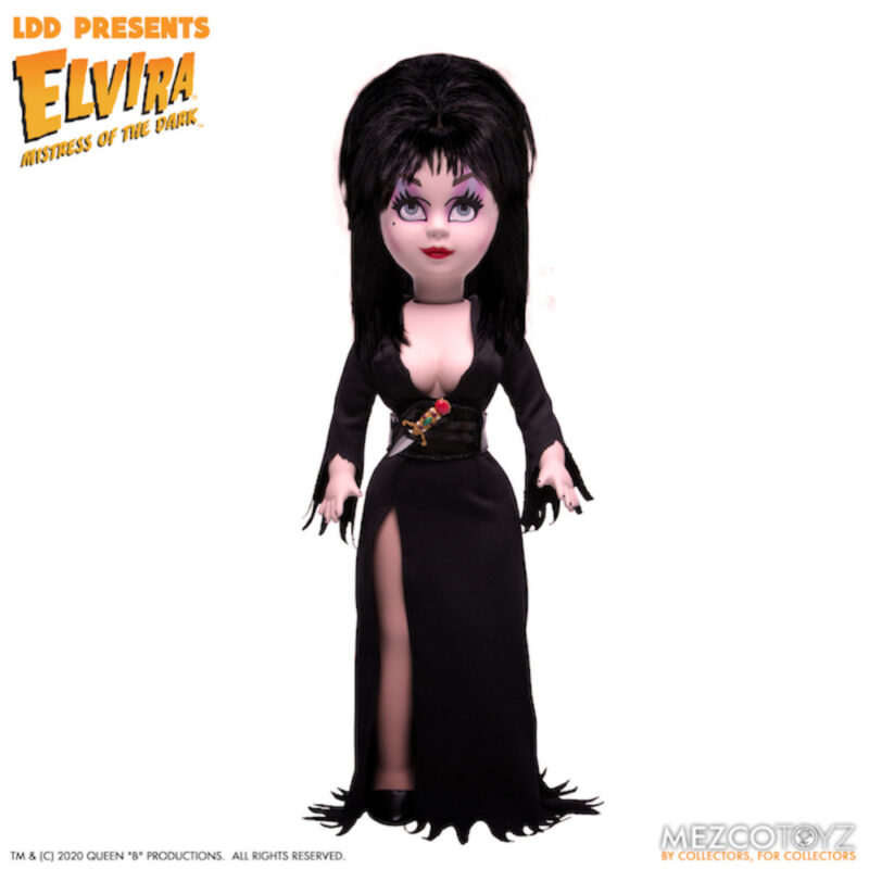 Living Dead Dolls Presents Elvira Mistress of the Dark Figure Living Dead Dolls 3