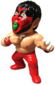 16d Collection Legend Masters 016 The Great Muta 90s Red Paint Soft Vinyl Statue Good Smile Co. 10