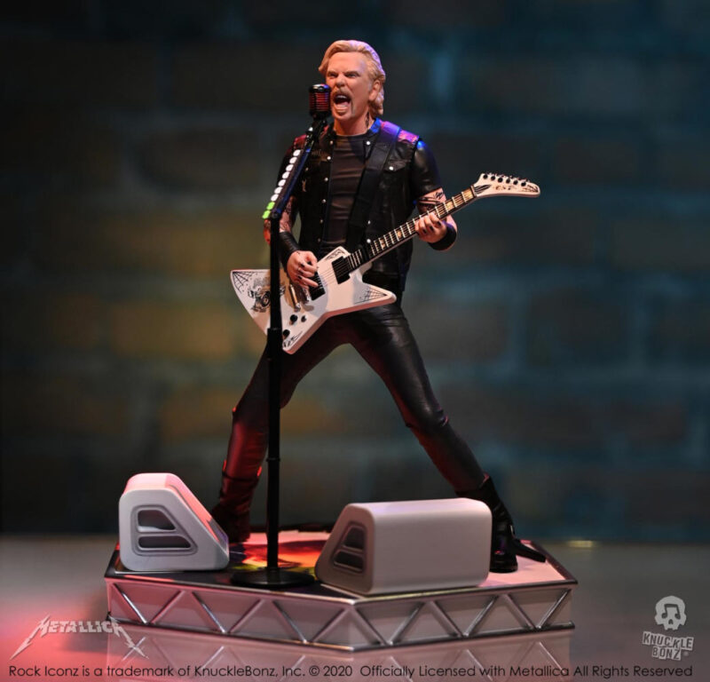 Knucklebonz Rock Iconz Metallica James Hetfield Statue Knucklebonz Rock Iconz 15