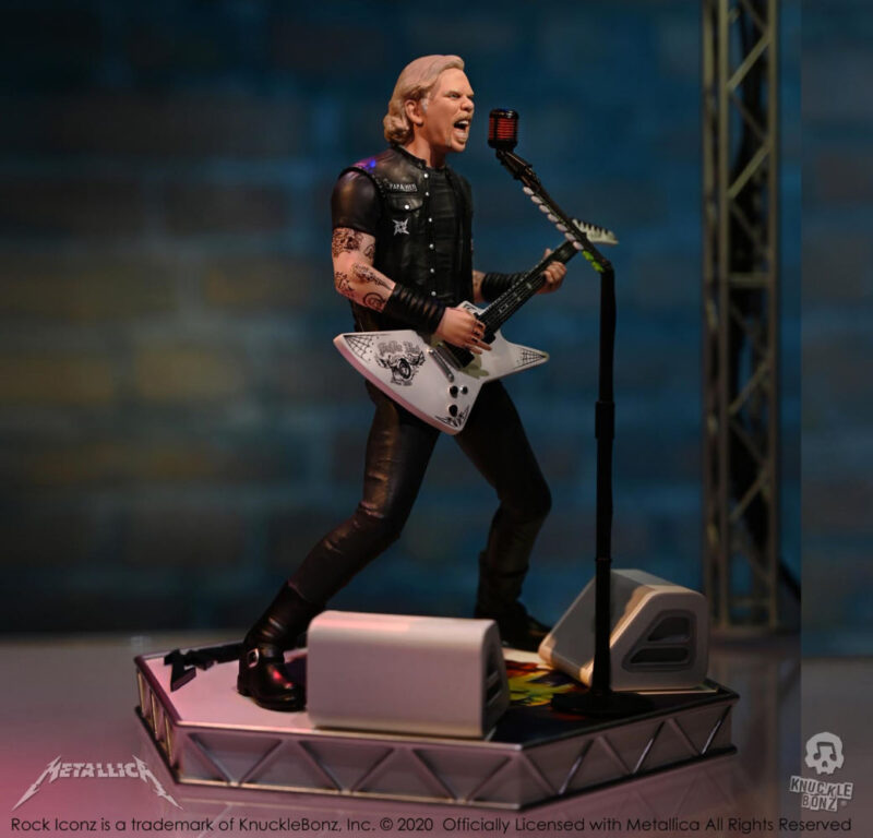 Knucklebonz Rock Iconz Metallica James Hetfield Statue Knucklebonz Rock Iconz 19