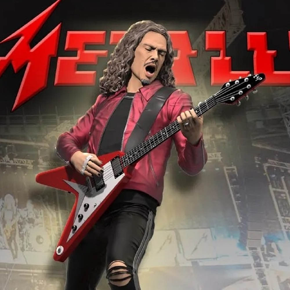 Knucklebonz Rock Iconz Metallica Kirk Hammett Statue Knucklebonz Rock Iconz