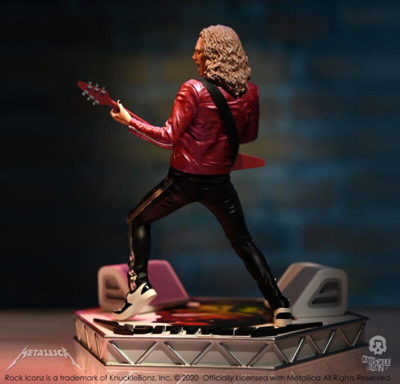 Knucklebonz Rock Iconz Metallica Kirk Hammett Statue Knucklebonz Rock Iconz 15