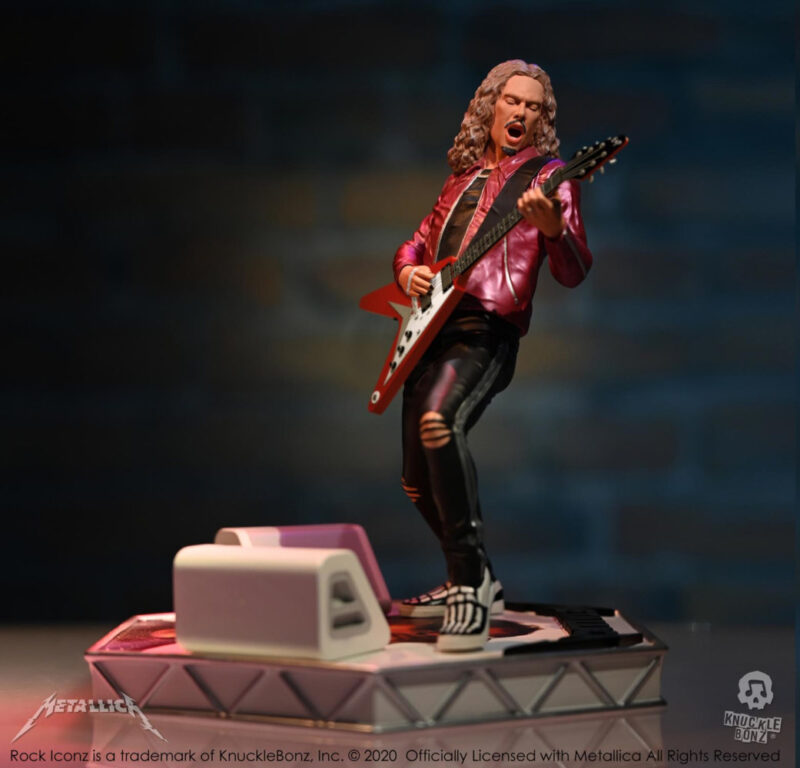 Metallica Kirk Hammett Statue Knucklebonz Rock Iconz 13