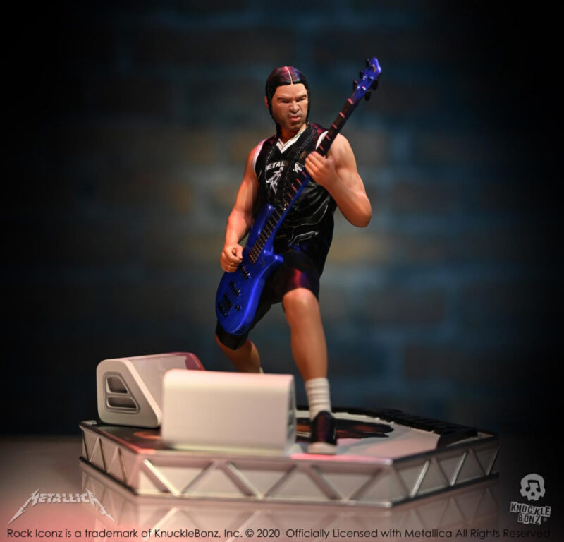 Knucklebonz Rock Iconz Metallica Robert Trujillo Statue Knucklebonz Rock Iconz 15