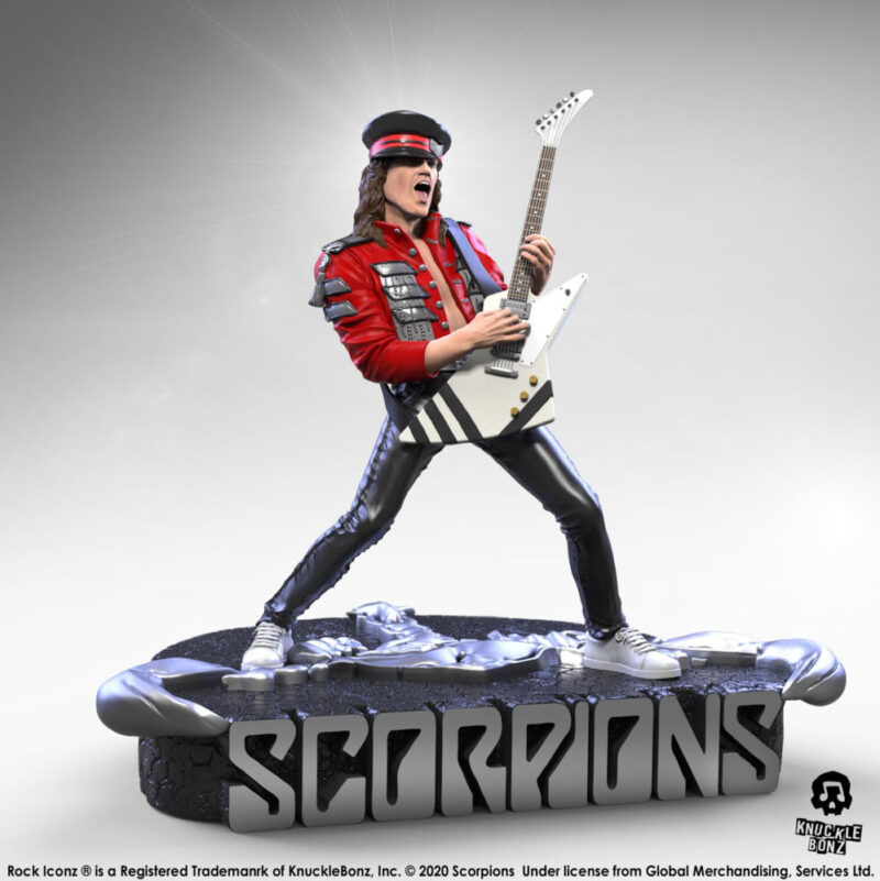 Scorpions Matthias Jabs Statue Knucklebonz Rock Iconz 3