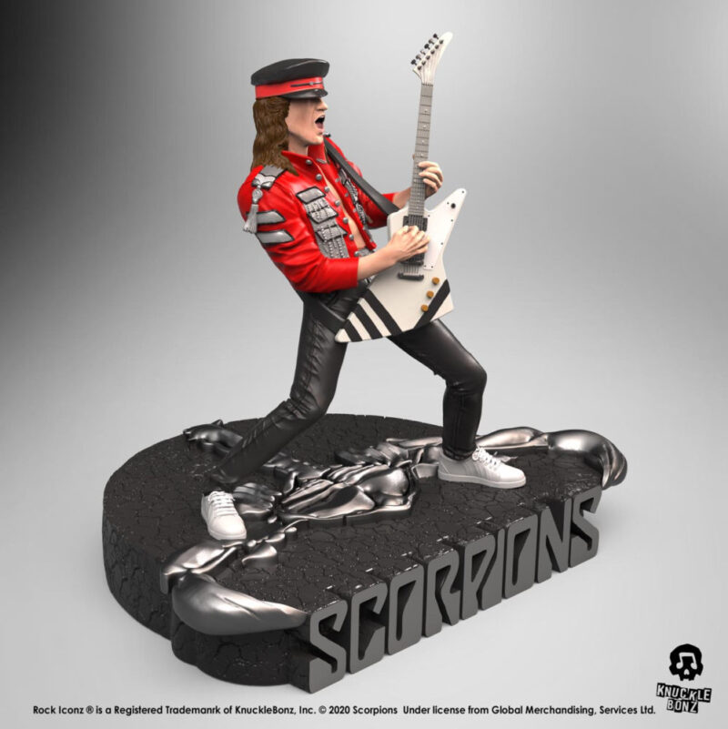 Scorpions Matthias Jabs Statue Knucklebonz Rock Iconz 17