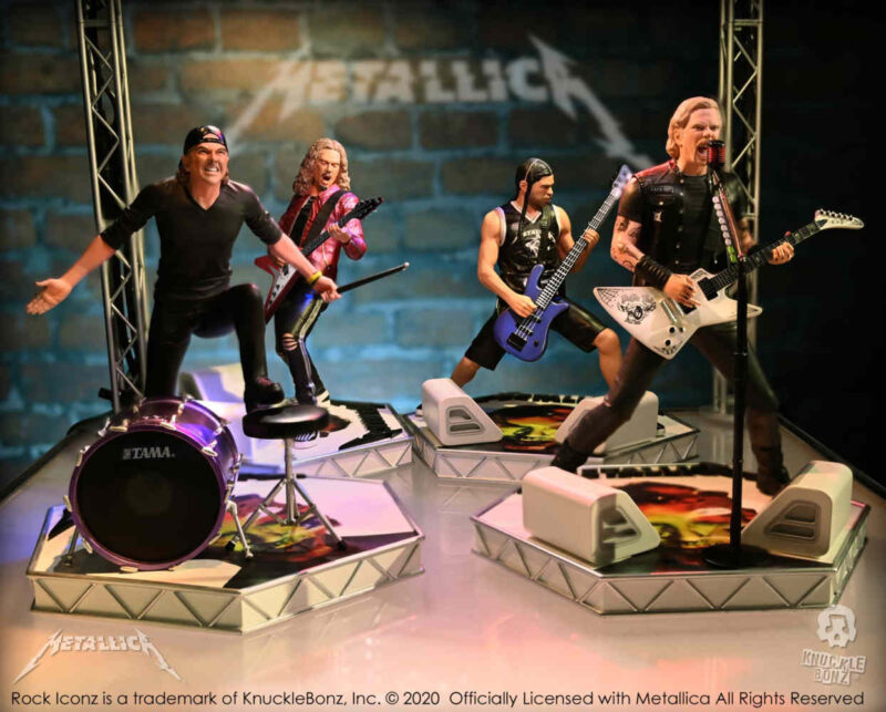 Knucklebonz Rock Iconz Metallica Statue Bundle (Set of 4) Knucklebonz Rock Iconz 3