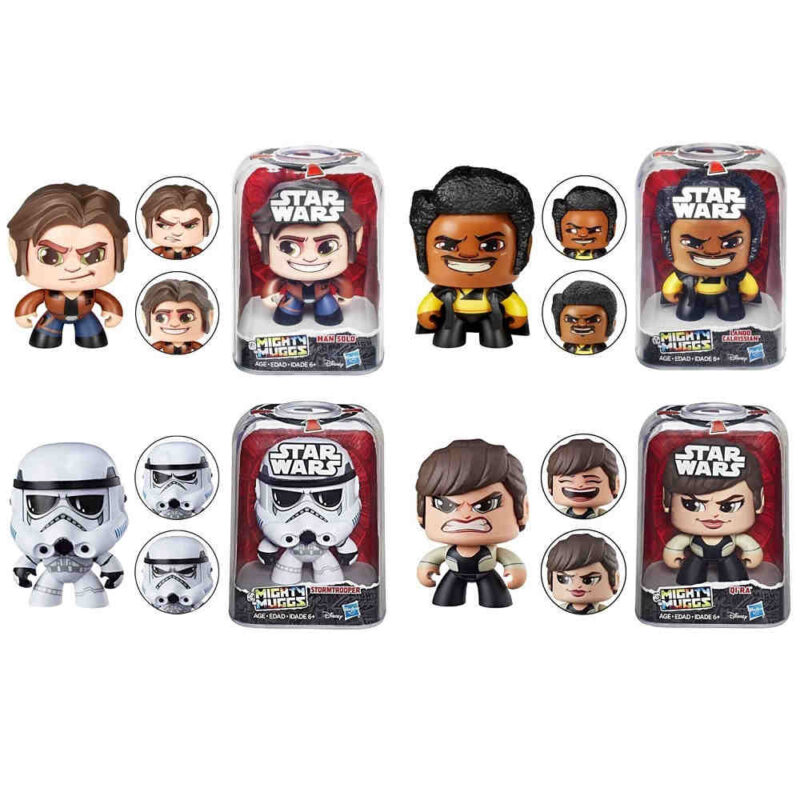 Set Of 4 Star Wars Mighty Muggs Wave 3 Figures Toys 7