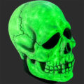 TRICK OR TREAT STUDIOS Halloween III Season Of The Witch Glow In The Dark Skull Mask Masks 12