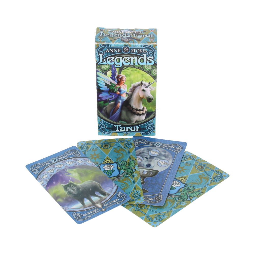 Legends Gothic Fantasy Tarot Cards by Anne Stokes Card Decks