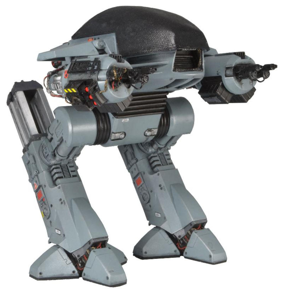 Robocop ED-209 Fully Poseable Deluxe Action Figure with Sound 25cm Toys & Figures
