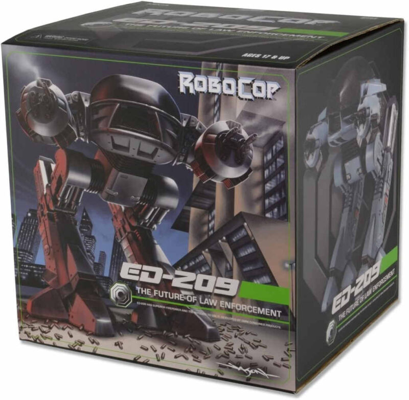Robocop ED-209 Fully Poseable Deluxe Action Figure with Sound 25cm Toys & Figures 3