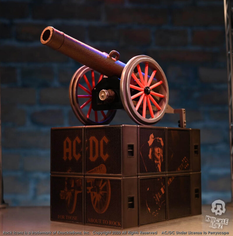 AC-DC For Those About to Rock Cannon Statue Knucklebonz Rock Iconz 13