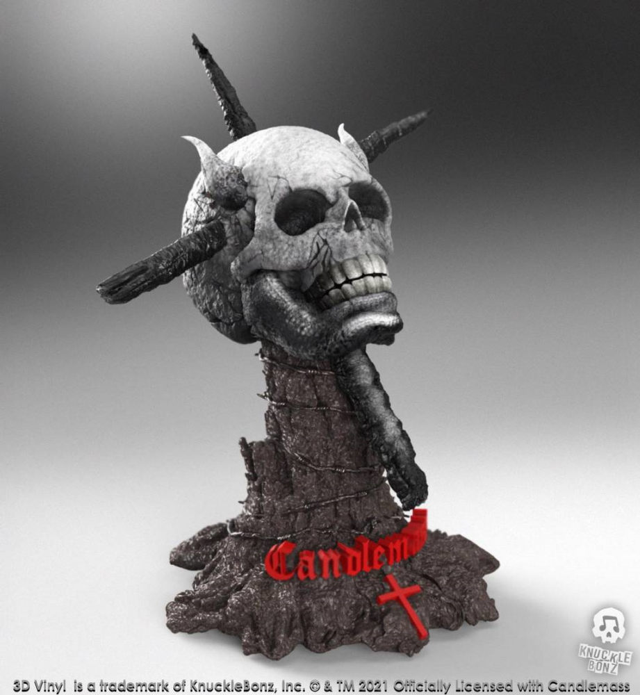 Knucklebonz Rock Iconz 3D Vinyl Candlemass Epicus Doomicus Metallicus Statue Knucklebonz Rock Iconz 2