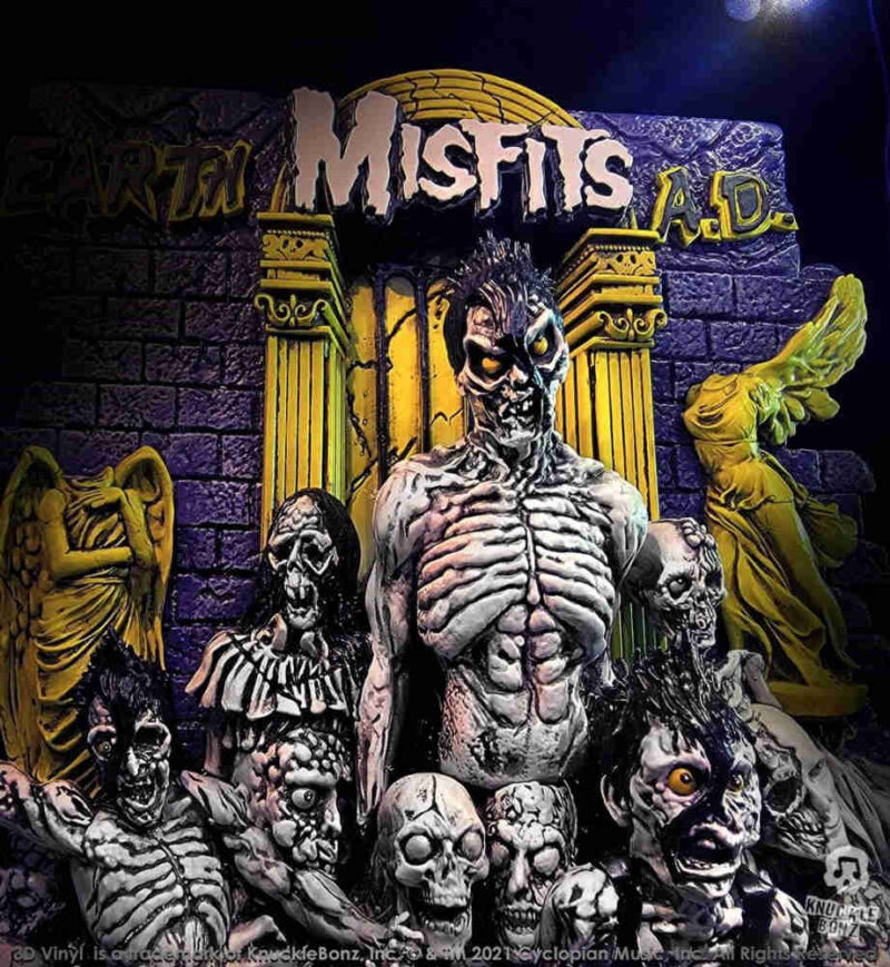 Misfits Earth A.D. 3D Vinyl Statue Knucklebonz Rock Iconz 3
