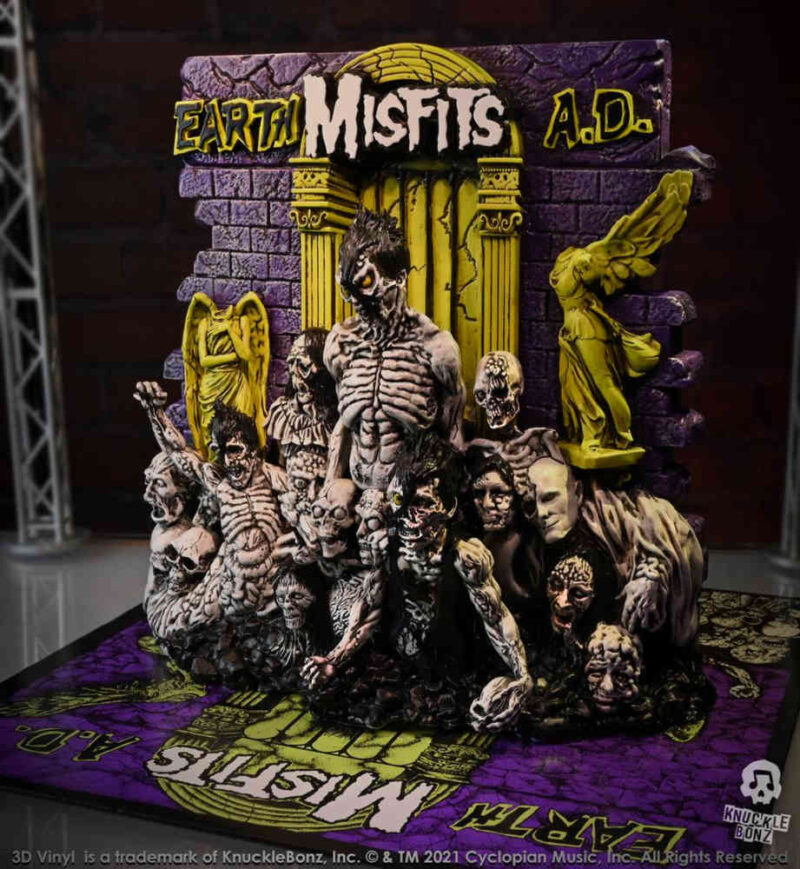 Misfits Earth A.D. 3D Vinyl Statue Knucklebonz Rock Iconz 17