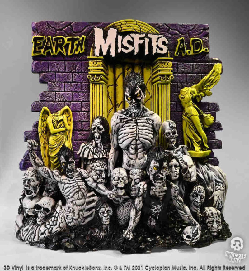 Misfits Earth A.D. 3D Vinyl Statue Knucklebonz Rock Iconz 23