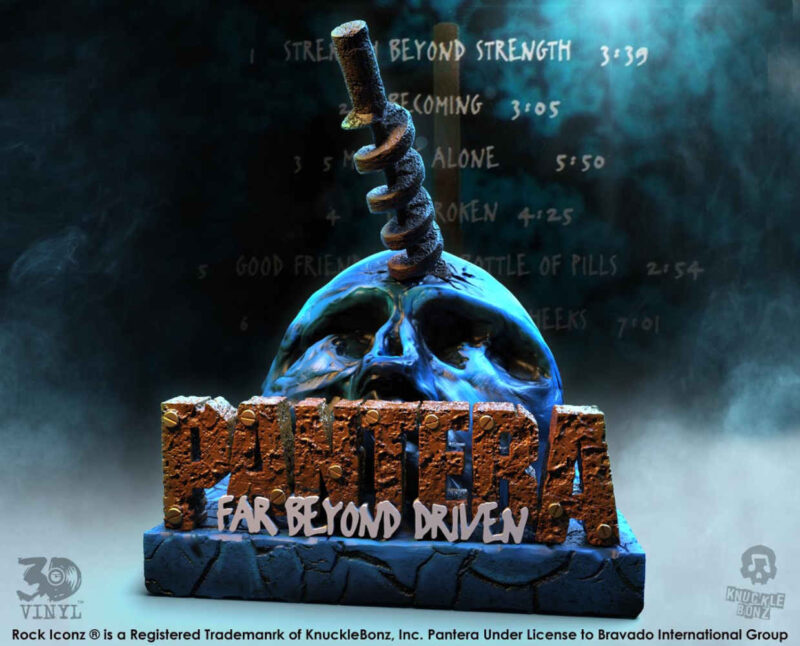 Knucklebonz Rock Iconz 3D Vinyl Pantera Far Beyond Driven Knucklebonz Rock Iconz 19