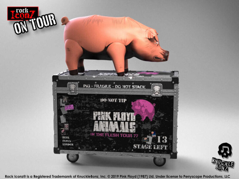 Knucklebonz Rock Iconz on Tour Pink Floyd The Pig Statue Knucklebonz Rock Iconz 17