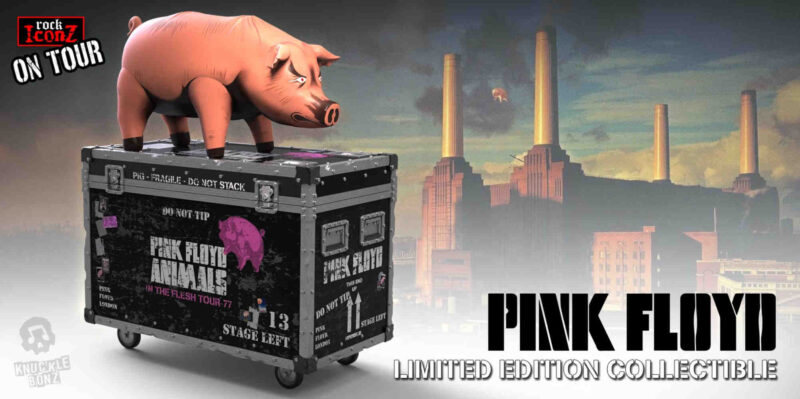 Knucklebonz Rock Iconz on Tour Pink Floyd The Pig Statue Knucklebonz Rock Iconz 3