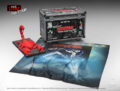 Scorpions Love at First Sting Road Case with Stage Sign and Backdrop Set Knucklebonz Rock Iconz 4