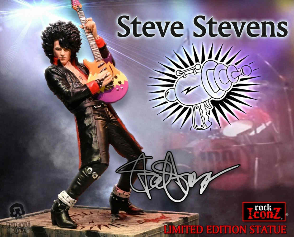 Steve Stevens 1:9 Scale Statue Knucklebonz Rock Iconz