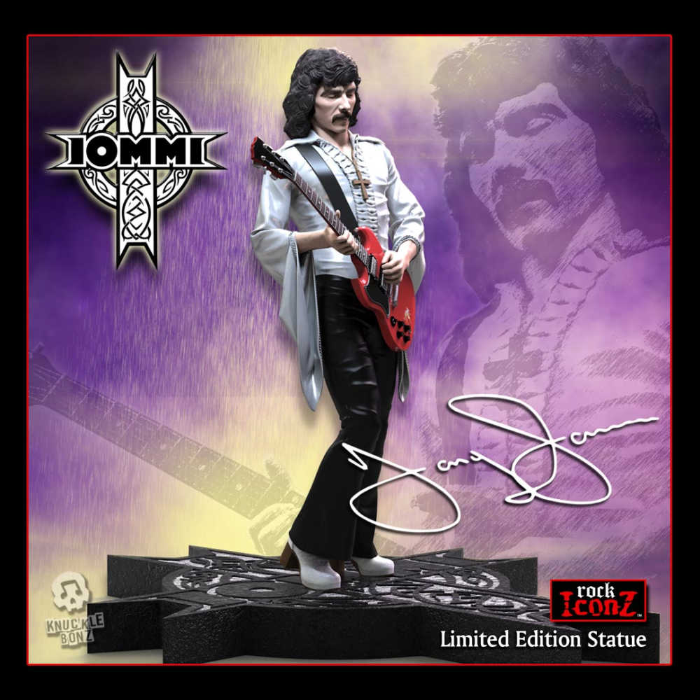 Knucklebonz Rock Iconz Tony Iommi Statue Knucklebonz Rock Iconz