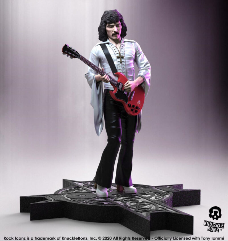 Knucklebonz Rock Iconz Tony Iommi Statue Knucklebonz Rock Iconz 3