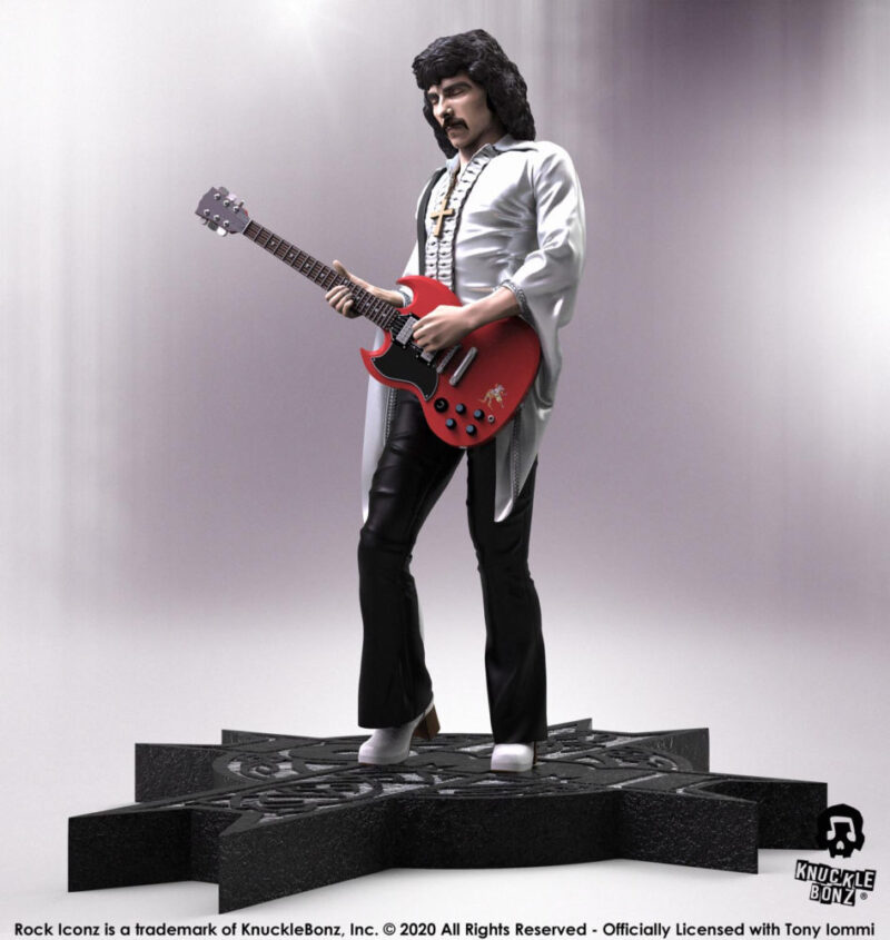 Knucklebonz Rock Iconz Tony Iommi Statue Knucklebonz Rock Iconz 11