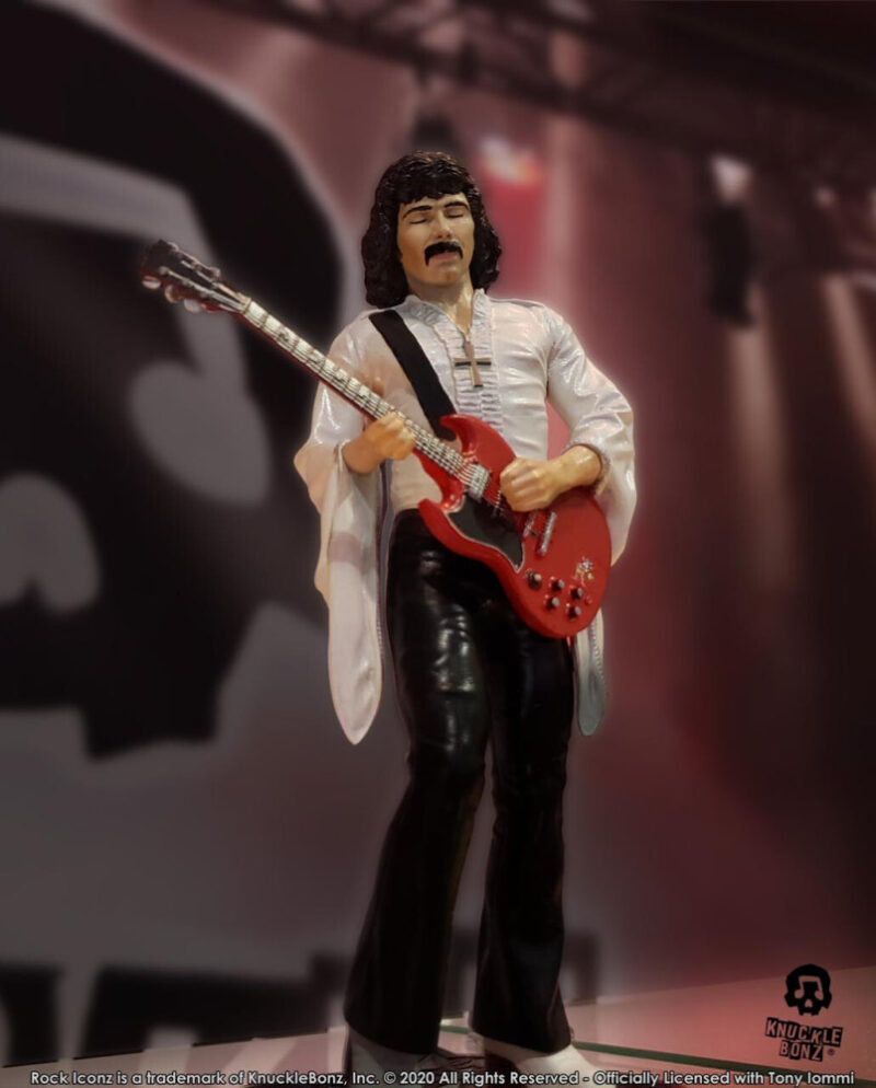 Tony Iommi Statue Knucklebonz Rock Iconz 5