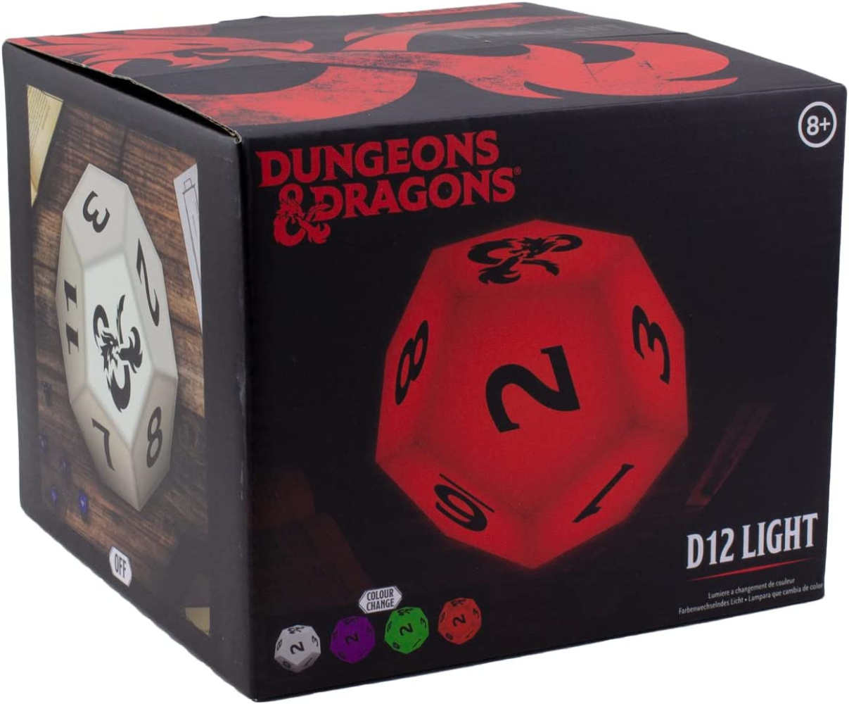 Dungeons & Dragons D12 Dice Light Homeware 2