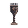Realistic Fossilised Dragon Remains Skeleton Goblet Wine Glass Goblets & Chalices 8