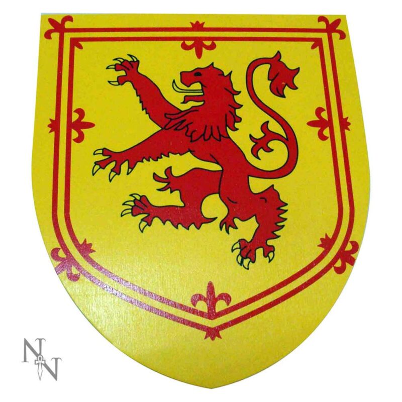 Red and Yellow Rampant Lion Shield Toy Toys