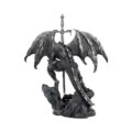 Gothic Black Dragon Sword Letter Opener Figurine Homeware 8