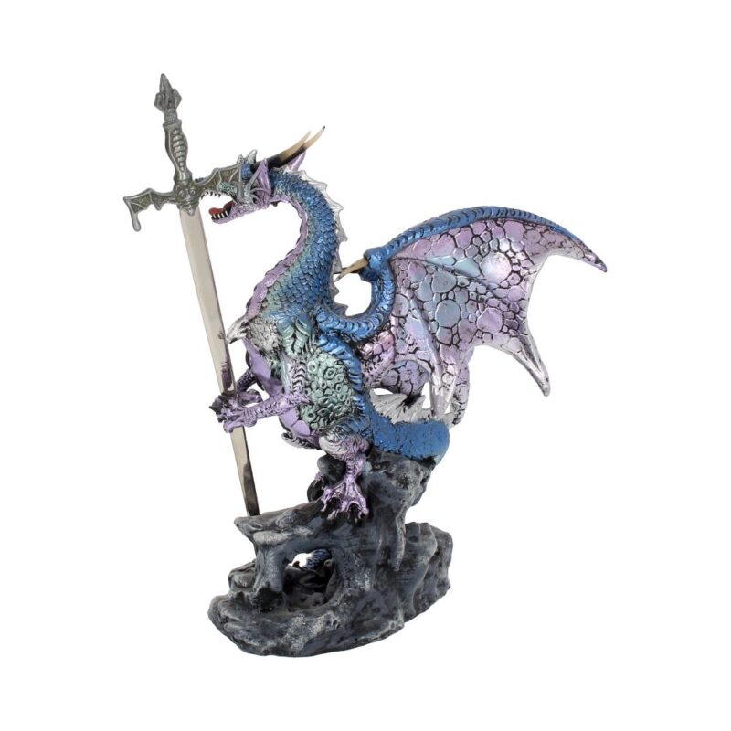Lilac Purple Sword of the Dragon Gothic Fantasy Letter Opener Homeware 5