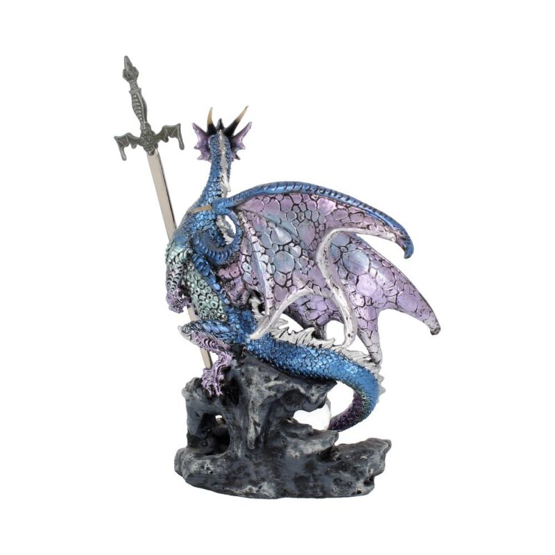 Lilac Purple Sword of the Dragon Gothic Fantasy Letter Opener Homeware 7