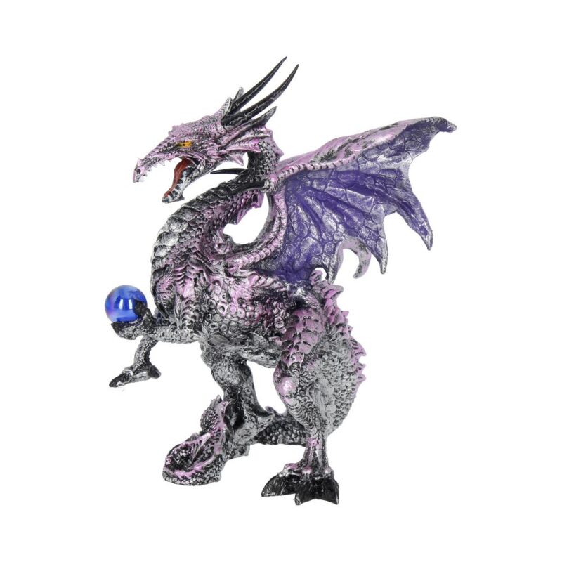 Purple Dragon Protector Fantasy Figurine Figurines Small (Under 15cm) 5