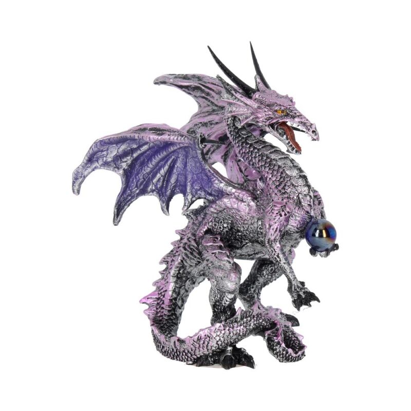 Purple Dragon Protector Fantasy Figurine Figurines Small (Under 15cm) 9