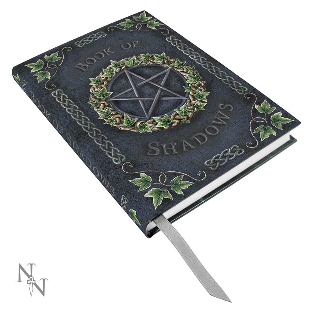 Embossed Pentagram A5 Book of Shadows Ivy Journal 17cm Gifts & Games