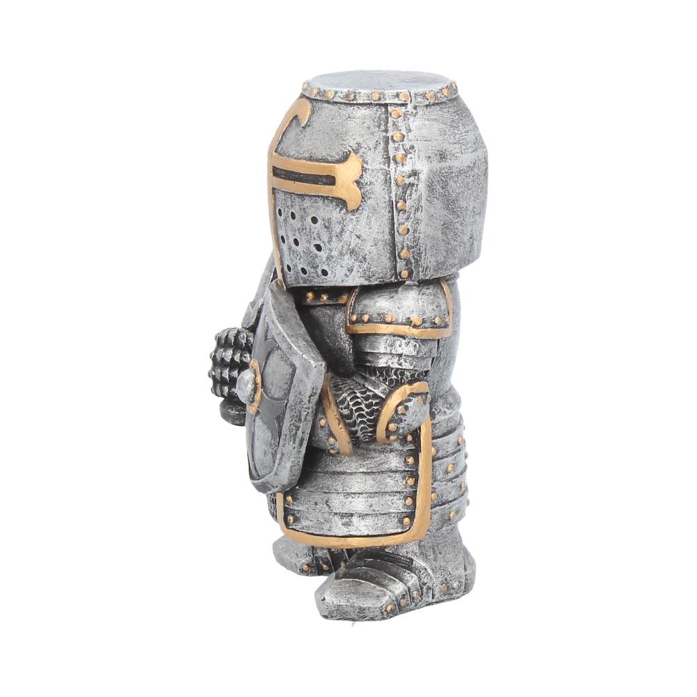 Silver knight Sir Defendalot figurine Figurines Small (Under 15cm) 2