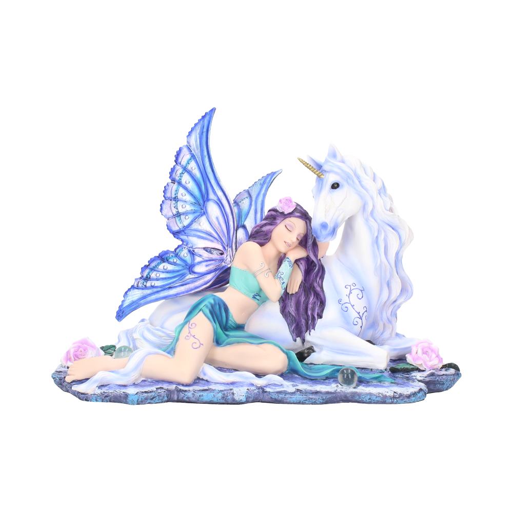 Fantasy Belle and Unicorn Companion Figurine Figurines Large (30-50cm)