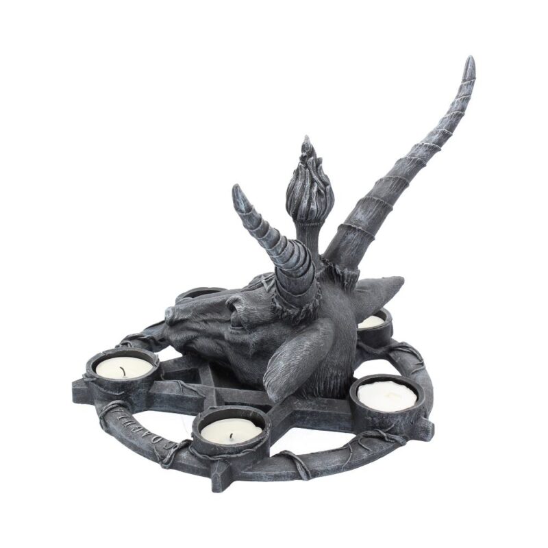 Baphomet Sabbatic Goat Diety Candle Holder Candles & Holders 5