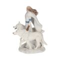 Anne Stokes Winter Guardians Wolf Companion Figurine Figurines Medium (15-29cm) 6