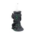 Midnight Cat Candle Holder Wiccan Witch Gothic Ornament Figurines Small (Under 15cm) 4
