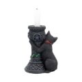 Midnight Cat Candle Holder Wiccan Witch Gothic Ornament Figurines Small (Under 15cm) 8