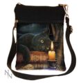 Small The Witching Hour Fantasy Witch Cat Shoulder Bag by Lisa Parker Bags 2