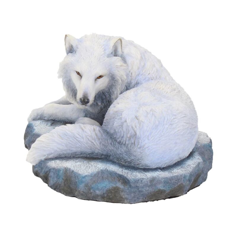 Guardian of the North Wolf Figurine by Lisa Parker Snowy Wolf Ornament Figurines Medium (15-29cm) 3